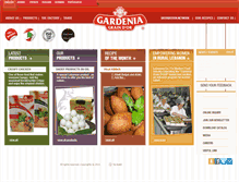 Tablet Screenshot of gardeniaspices.com